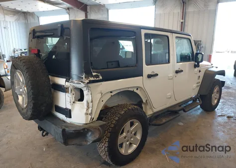 2016 Jeep Wrangler Unlimited Sport from USA, damaged, VIN 1C4BJWDG0GL154264